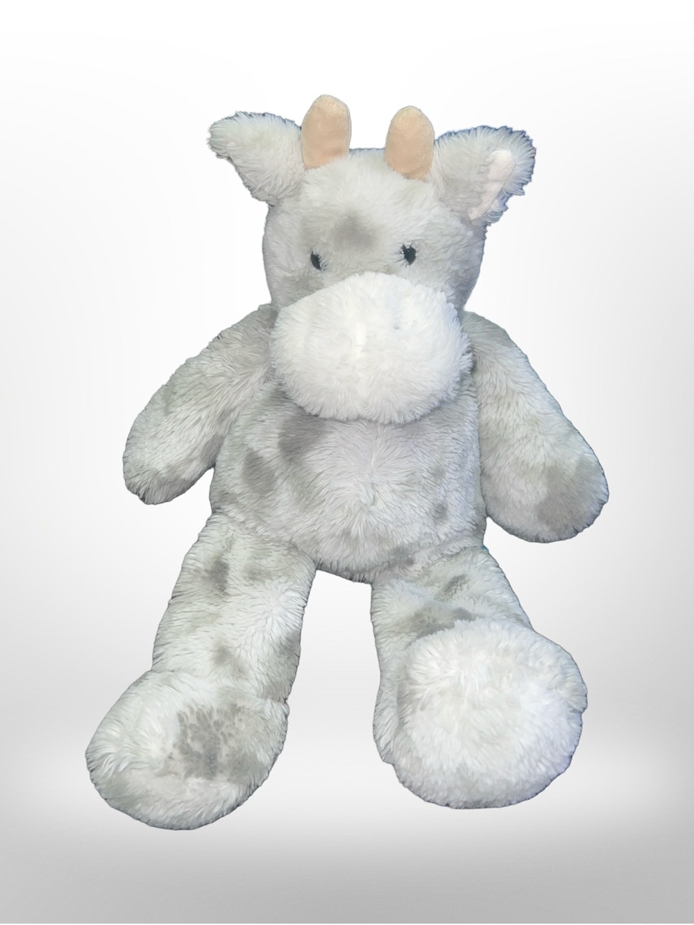 Manhattan Toy Co Gray Giraffe 16" Flopsy Plush Stuffed Animal Toy 2019